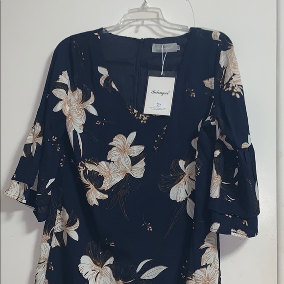 NWT belongsci flower dress - Picture 4 of 7